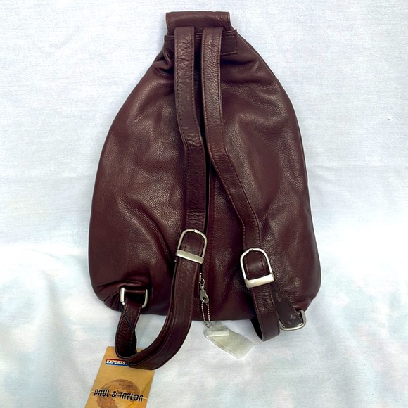 Genuine leather backpack - Picture 3 of 3